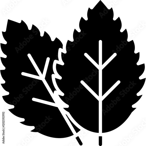 Spearmint icon single vector illustration