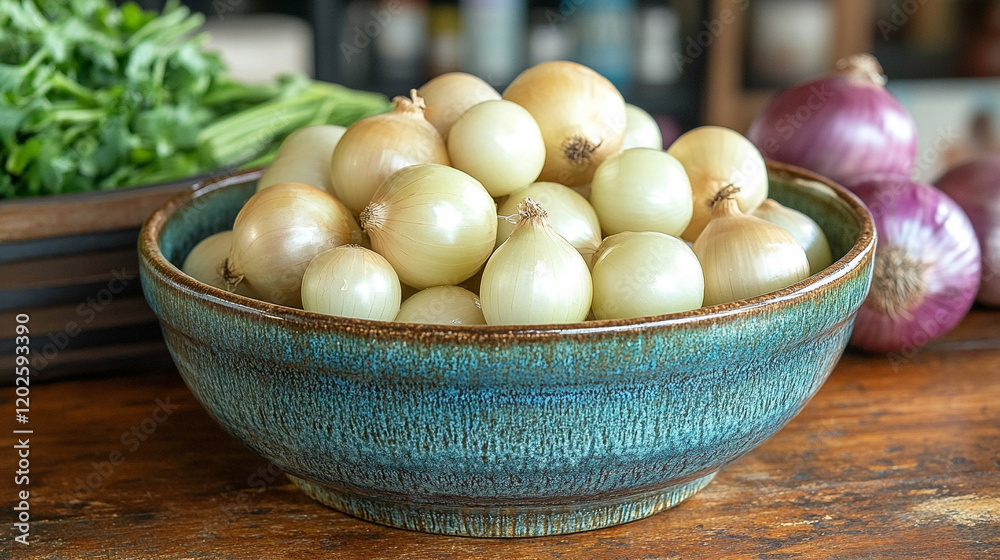 Yellow onion in a simple bowl symbolizing humility and unity represents natural flavor and nourishment modern blurred background enhances focus on the onion with minimalist caption space evoking simpl Yellow onion in a simple bowl symbolizing humility and unity represents natural flavor and nourishment modern blurred background enhances focus on the onion with minimalist caption space evoking simpl