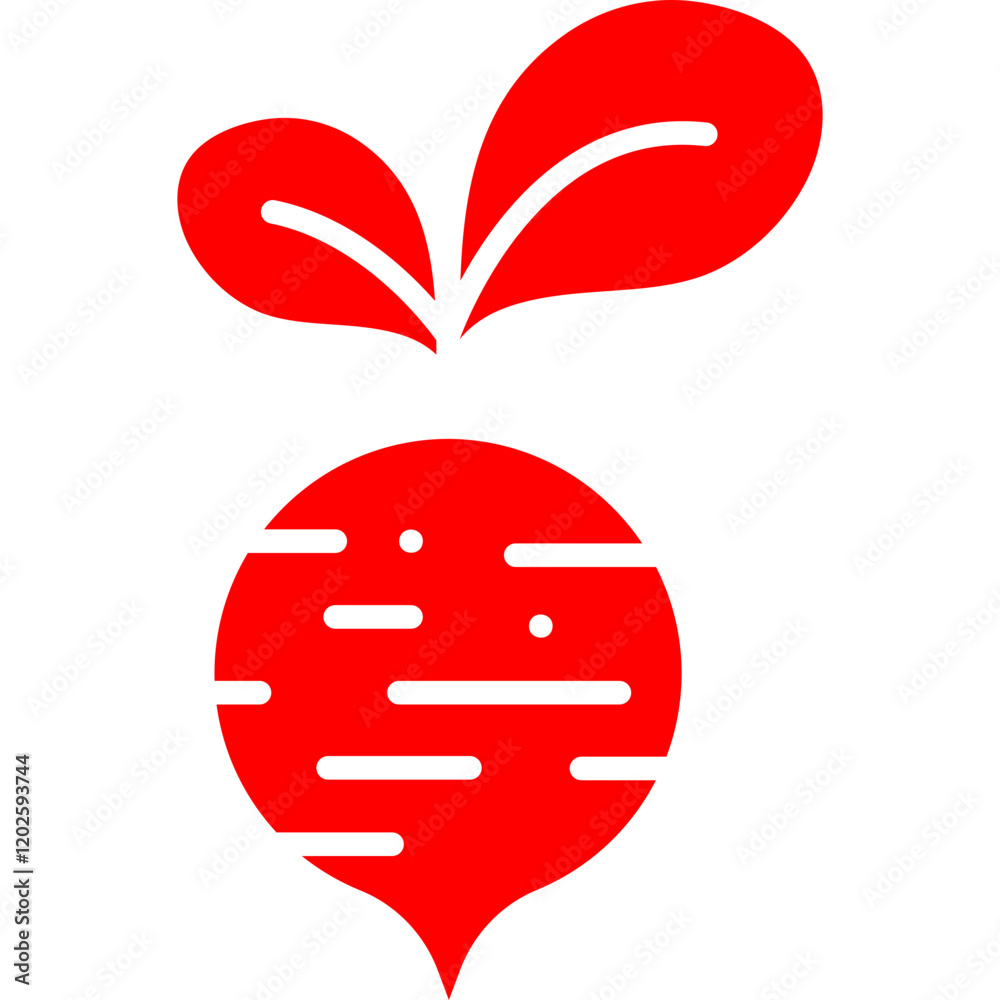 Beet icon single vector illustration Beet icon single vector illustration