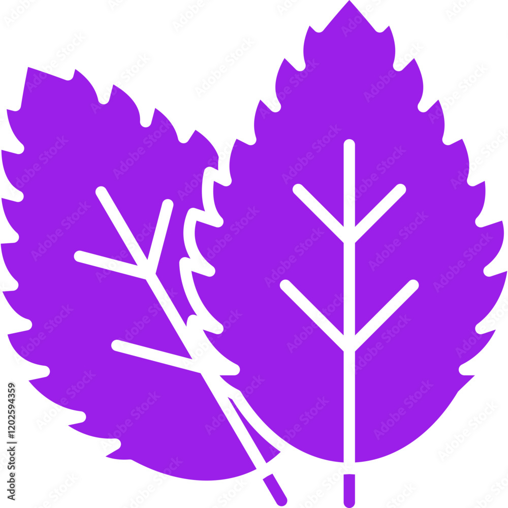 Spearmint icon single vector illustration Spearmint icon single vector illustration