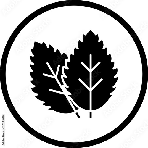 Spearmint icon single vector illustration