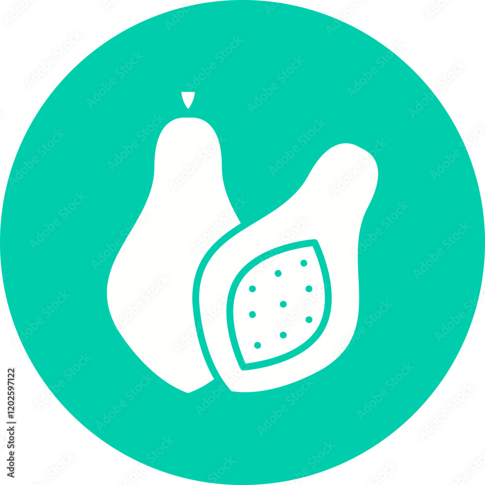 Papaya icon single vector illustration Papaya icon single vector illustration