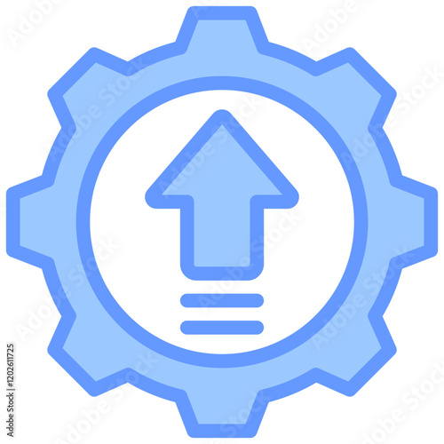 Upgrade Blue Icon