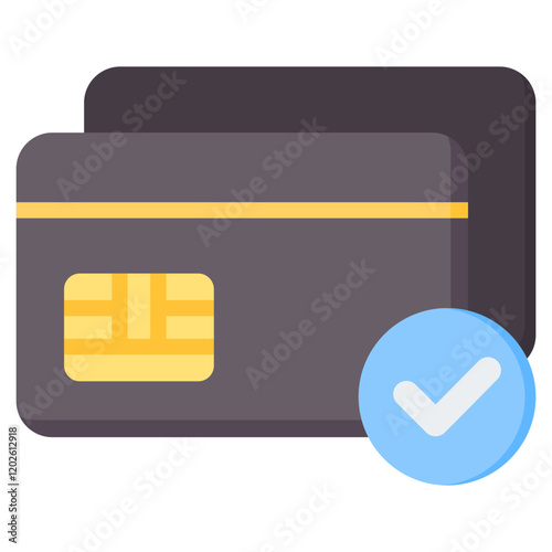 Credit Card Flat Icon