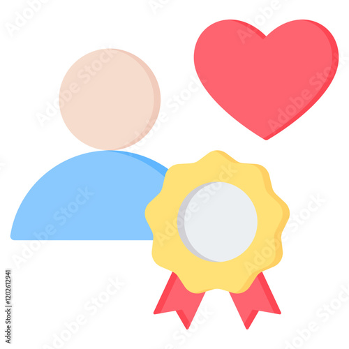 Loyalty Flat Icon