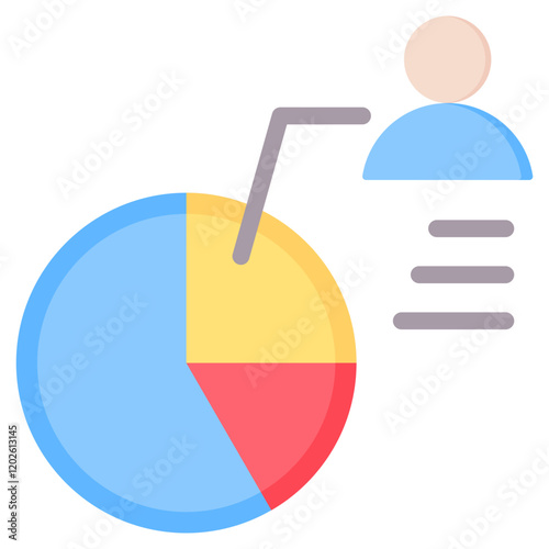 Segmentation Flat Icon