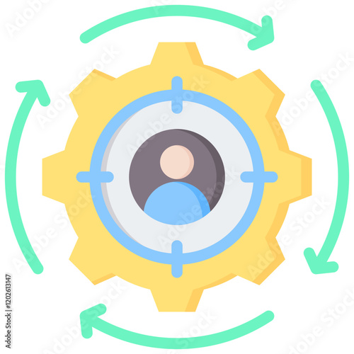 Personalization Flat Icon