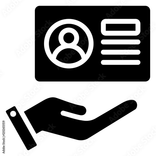 Membership Glyph Icon