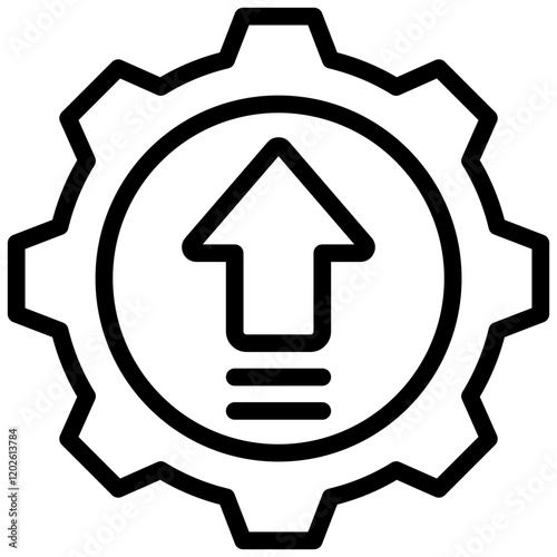 Upgrade Outline Icon