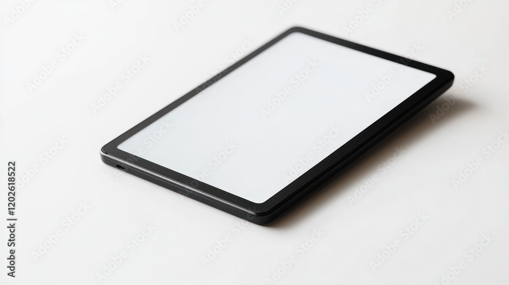 Blank memory card on white background; advertising mockup Blank memory card on white background; advertising mockup