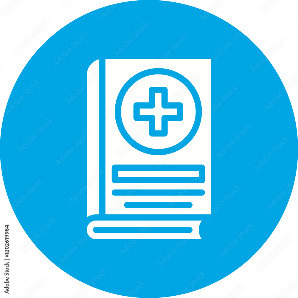 Medical Book icon single vector illustration Medical Book icon single vector illustration