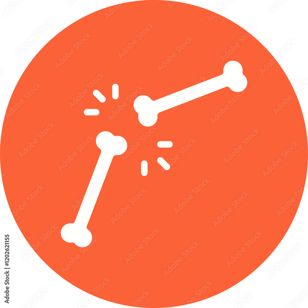Bone icon single vector illustration Bone icon single vector illustration