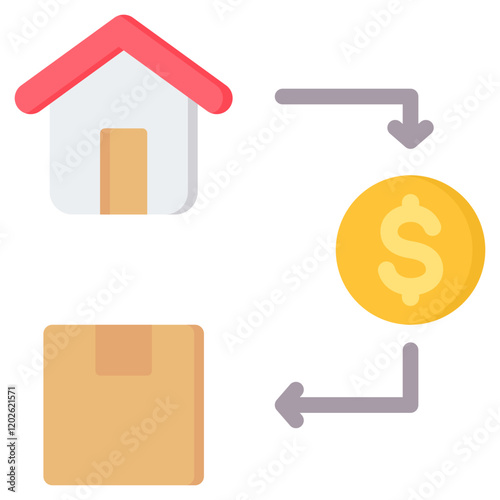 Asset Class Flat Icon