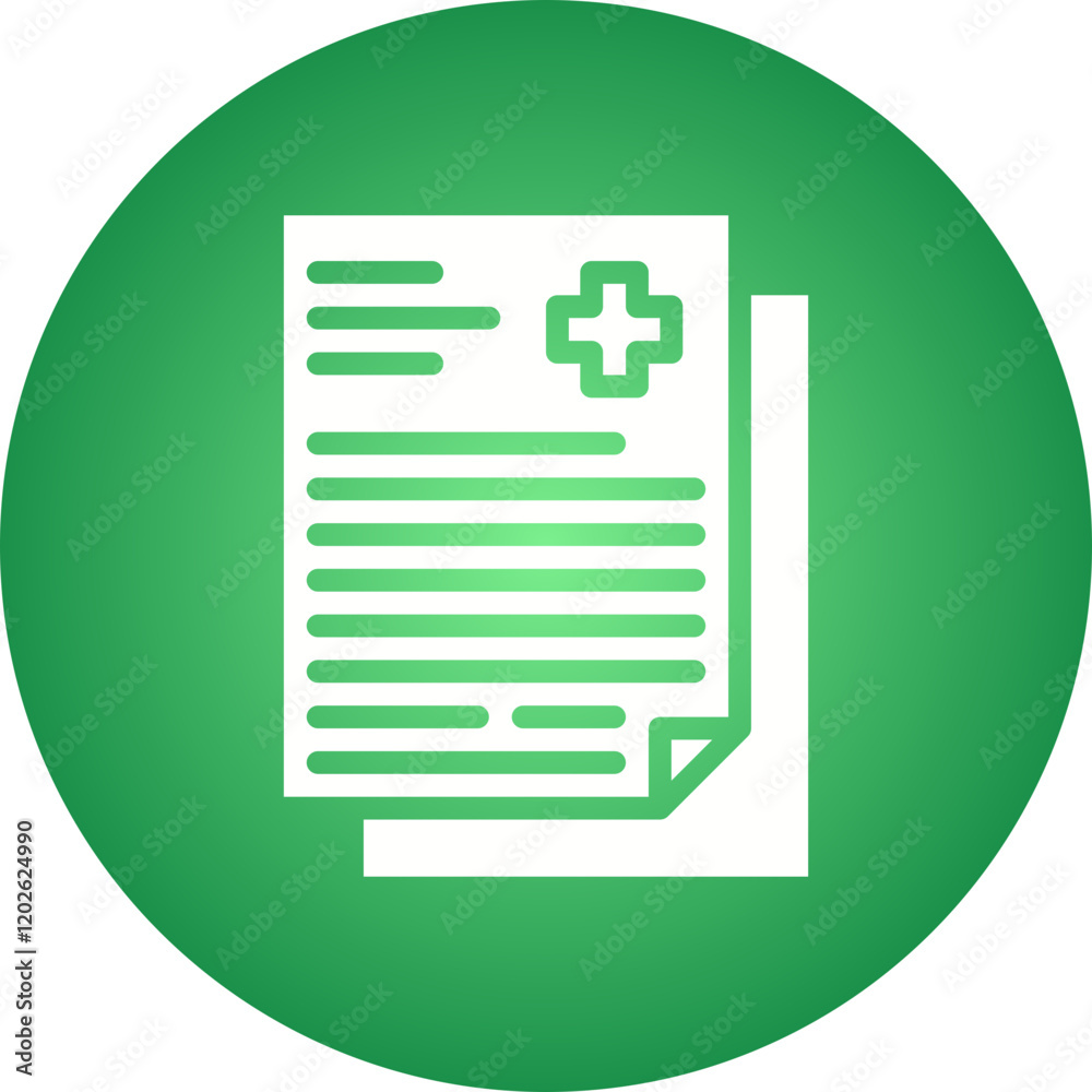 Medical Notes icon single vector illustration Medical Notes icon single vector illustration