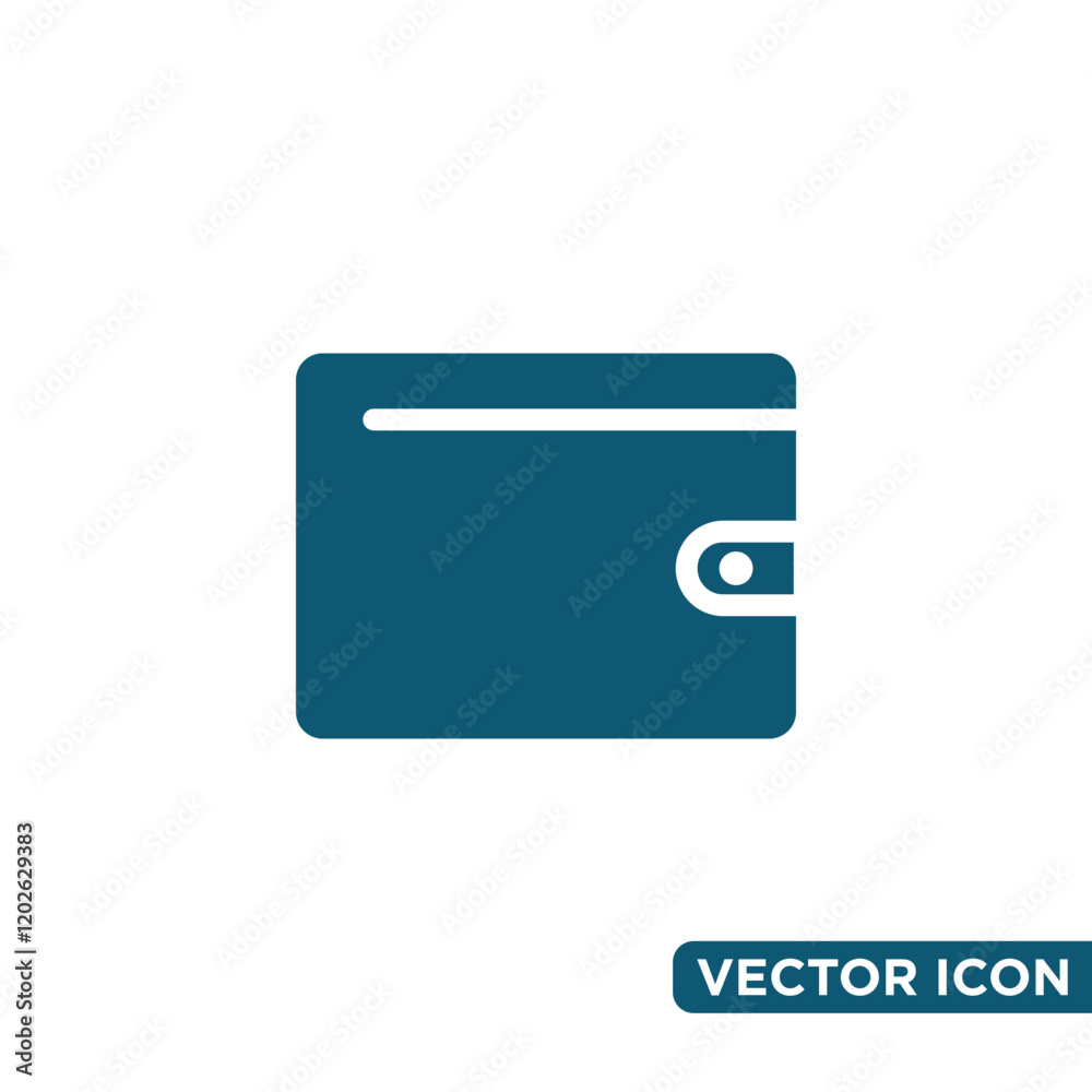 Minimalist Wallet Icon Design Template Minimalist Wallet Icon Design Template
