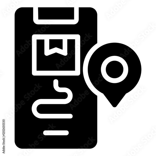 mobile track icon