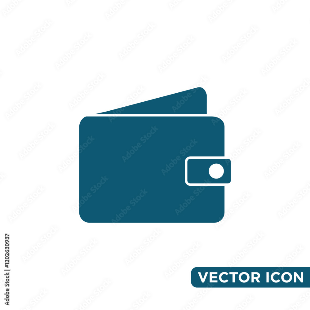 Minimalist Wallet Icon Design Template Minimalist Wallet Icon Design Template