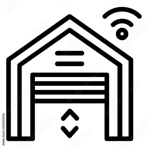 smart garage icon