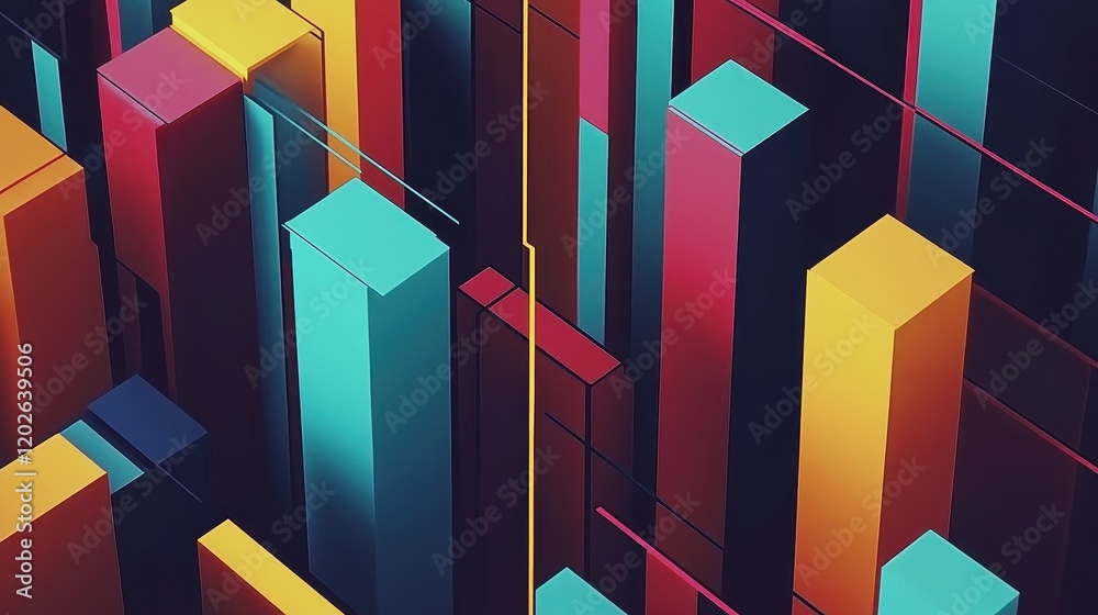 revenue trends flat design side view technology theme animation Complementary Color Scheme revenue trends flat design side view technology theme animation Complementary Color Scheme