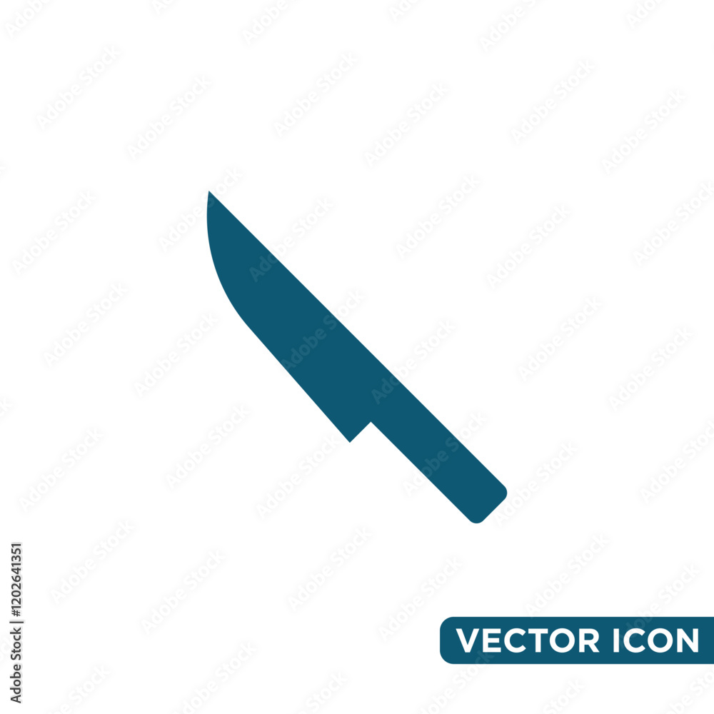 Simple Knife Icon Design Template Simple Knife Icon Design Template