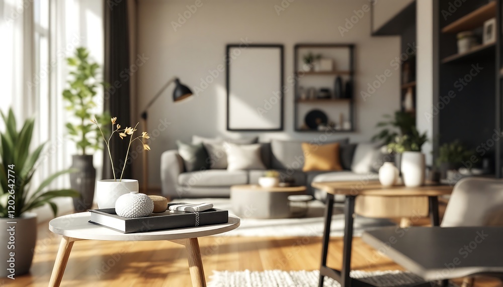 Modern Living Room Interior Design with Cozy Decor and Natural Light Modern Living Room Interior Design with Cozy Decor and Natural Light