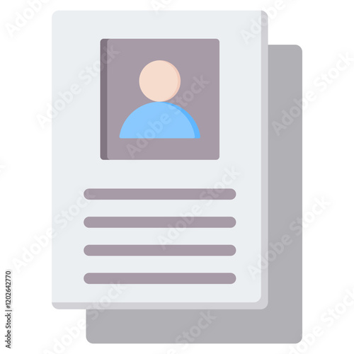 Persona Flat Icon