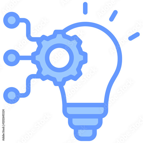 Innovation Blue Icon