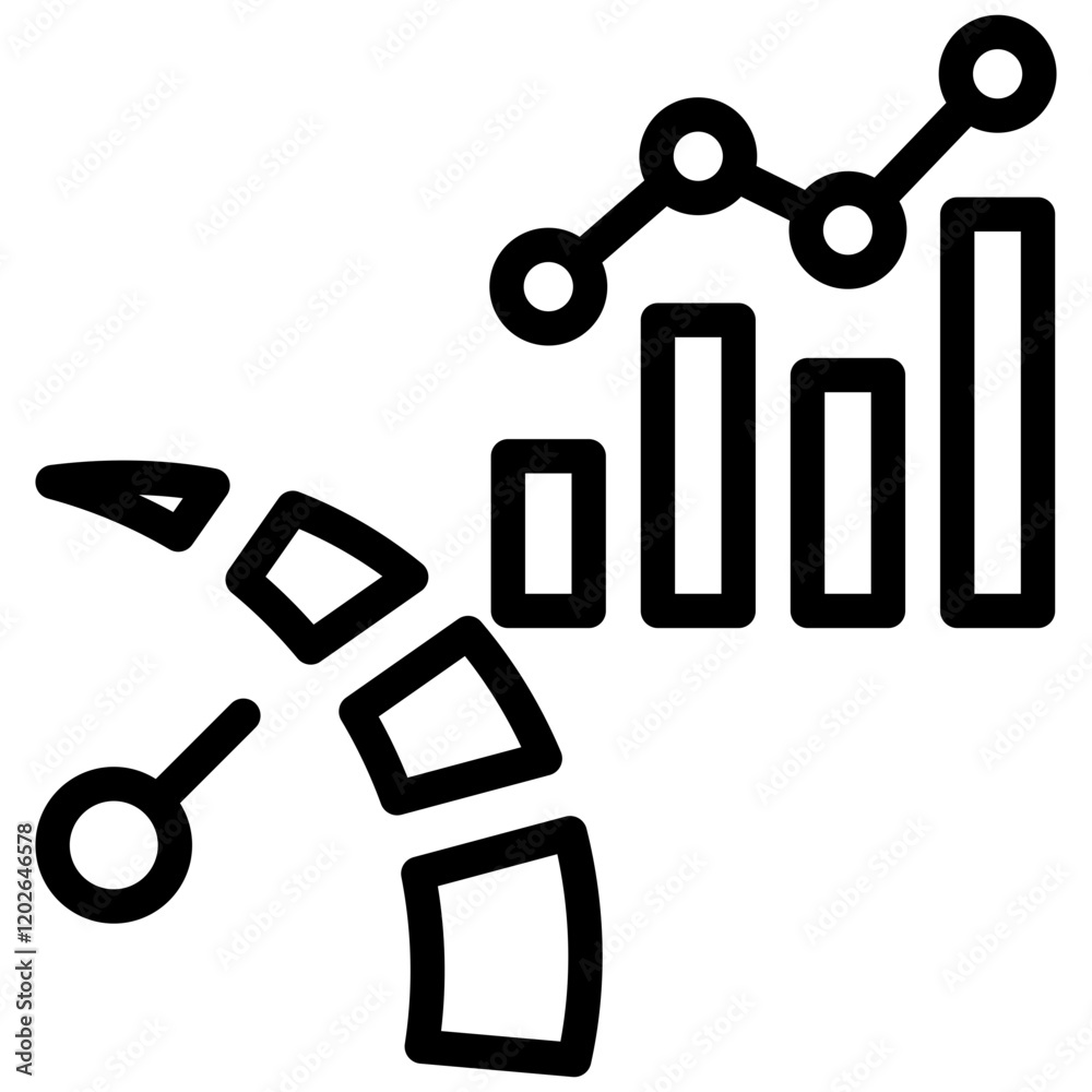 Benchmark Matrix Outline Icon