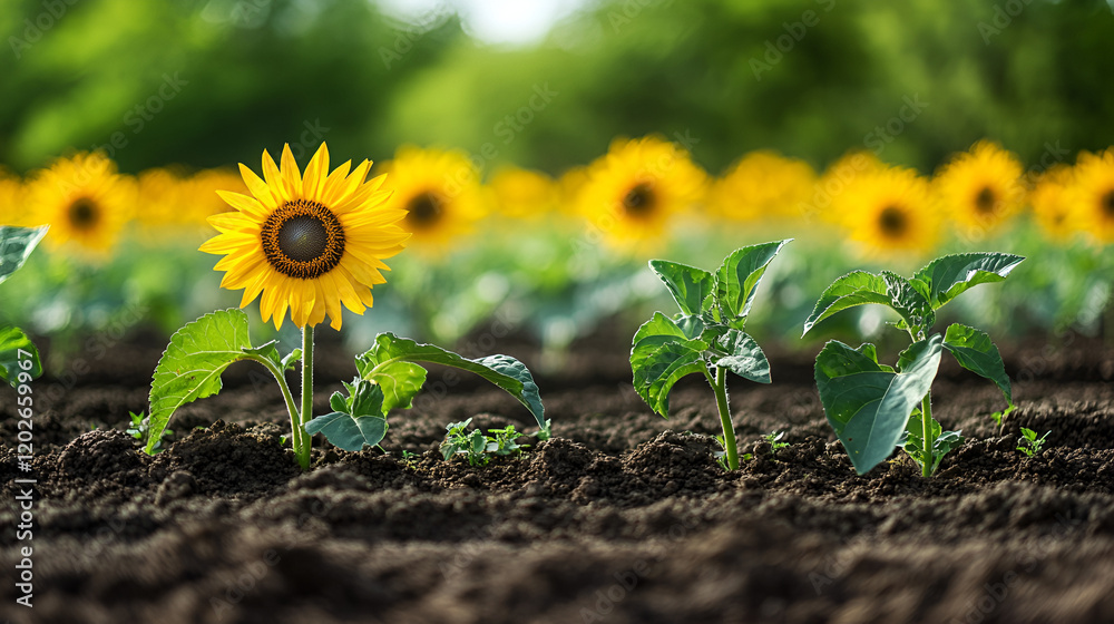 Isolated sustainable farming solar irrigation icon Isolated sustainable farming solar irrigation icon