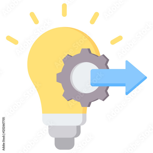 Initiative Flat Icon