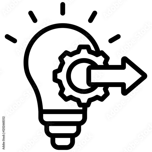 Initiative Outline Icon