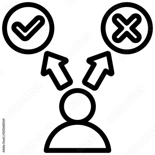 Feasibility Outline Icon