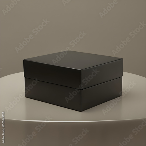 black box mockup