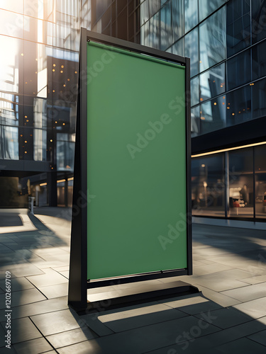billboard on the street mockup