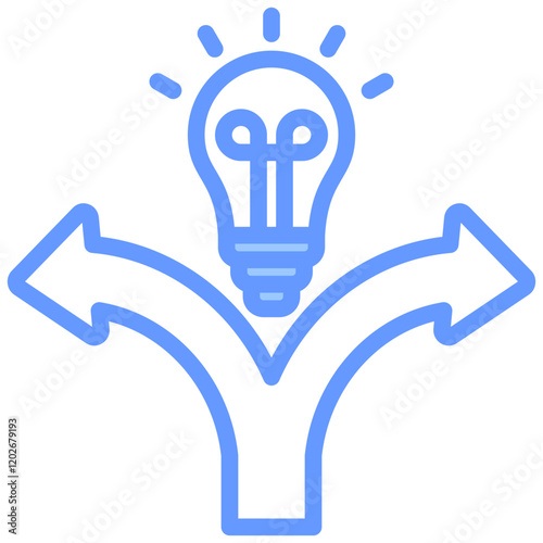 Innovation Blue Icon