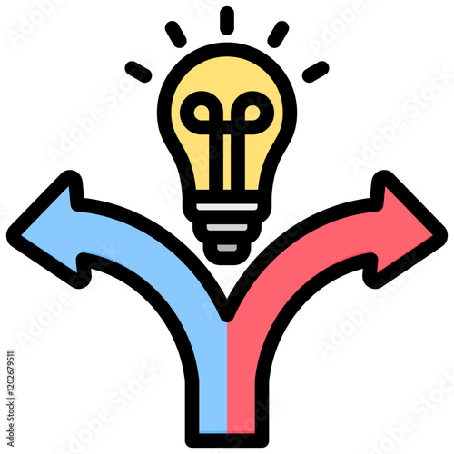 Innovation Outline Color Icon