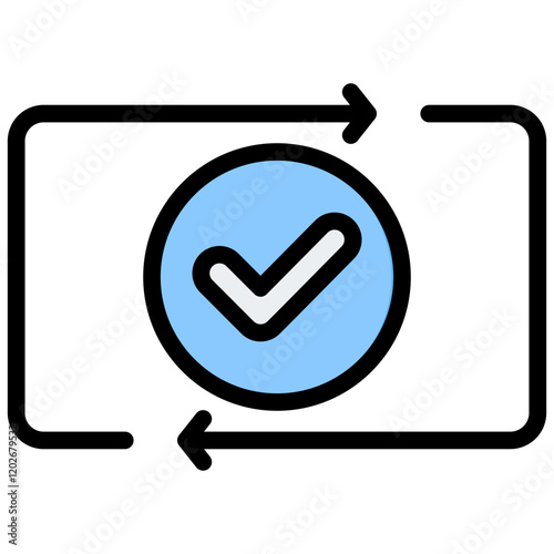 Iterate Outline Color Icon