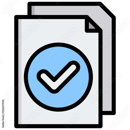 Validation Outline Color Icon