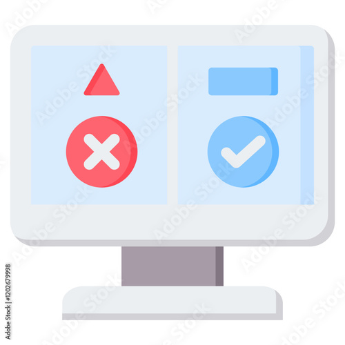 Ab Testing Flat Icon