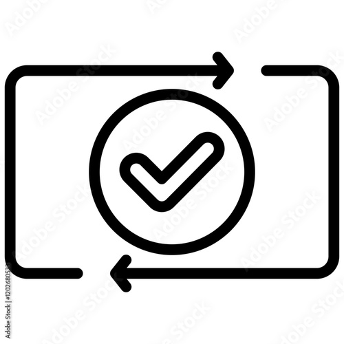 Iterate Outline Icon