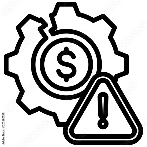 Disruption Outline Icon