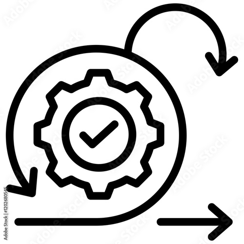 Agile Outline Icon