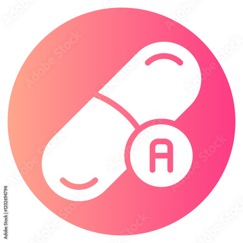 vitamin gradient icon