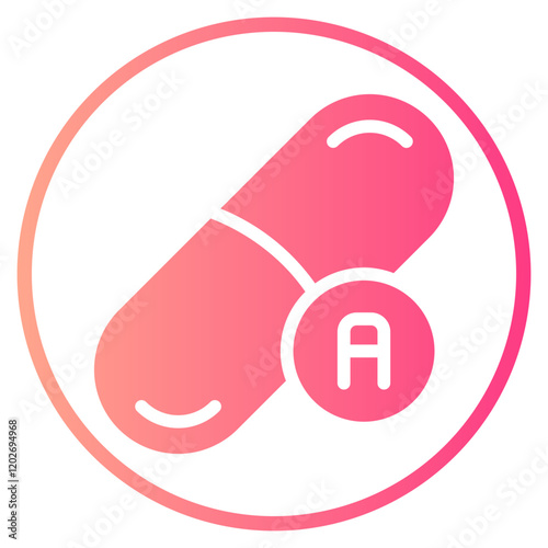 vitamin gradient icon