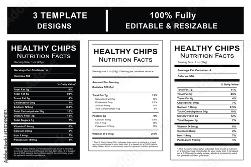 Healthy Chips Nutrition Facts Label Benefits for Your Diet, healthy potato chips, nutrition facts, clean label snacks, snack nutrition labels, organic, crispy, ingredients, vitamins, minerals
