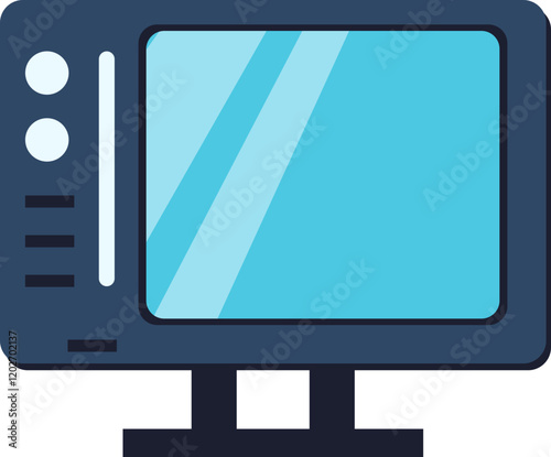 Monitor Illustration