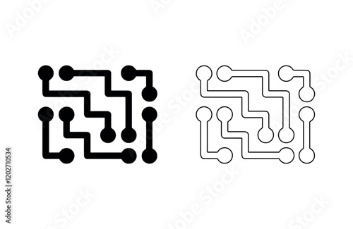 vector and line art graphics for branding and design needs creative vector elements: perfect for Seasonal and Everyday use black and white icons for modern projects.