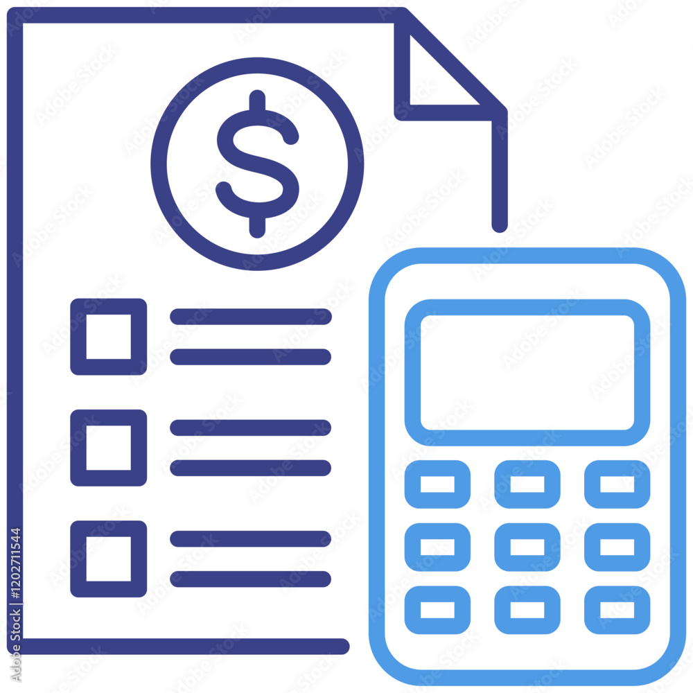 Budgeting Icon Budgeting Icon