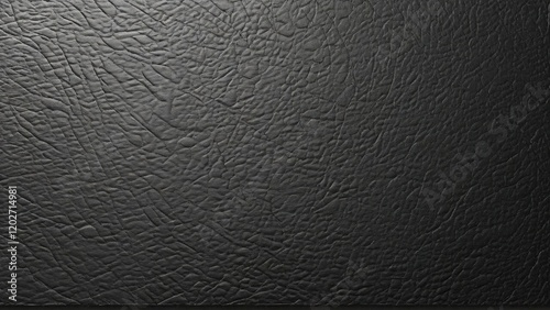 Dark gray textured leather background. Design, website, presentation photo