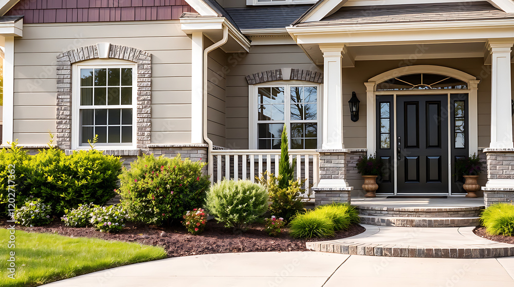Luxury Home Exterior: Modern Architecture, Landscaping, and Curb Appeal Luxury Home Exterior: Modern Architecture, Landscaping, and Curb Appeal